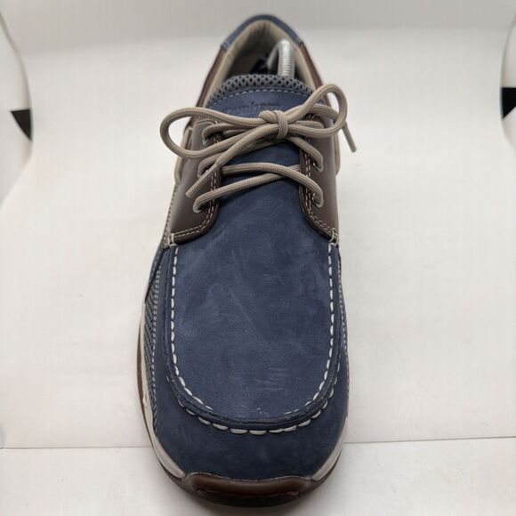 Dunham Men\'s Shoes - Captain Boat Shoe C10683 - Size 12 D Navy main image 7